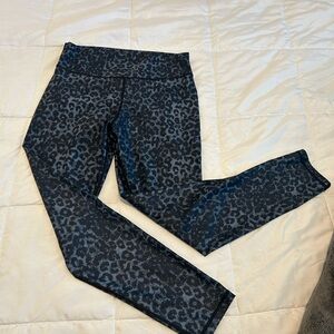 ZYIA Active Blue Leopard Leggings